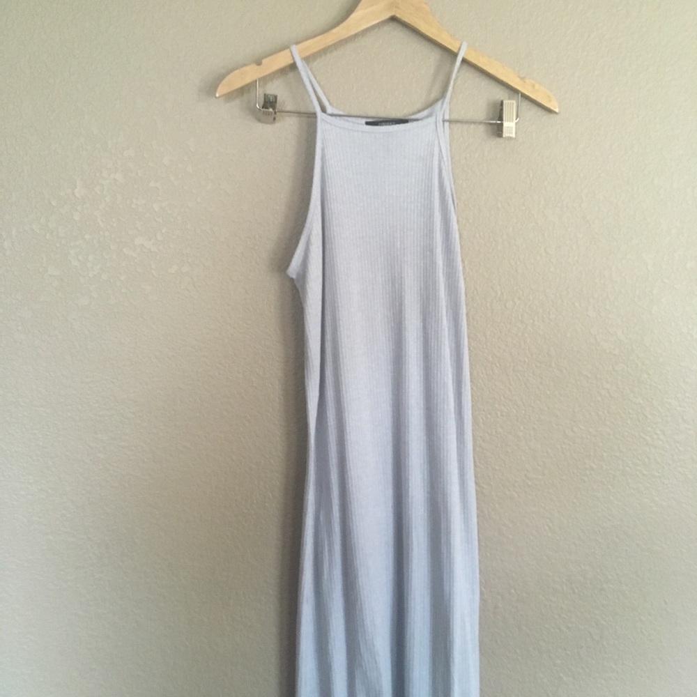 Grey maxi dress